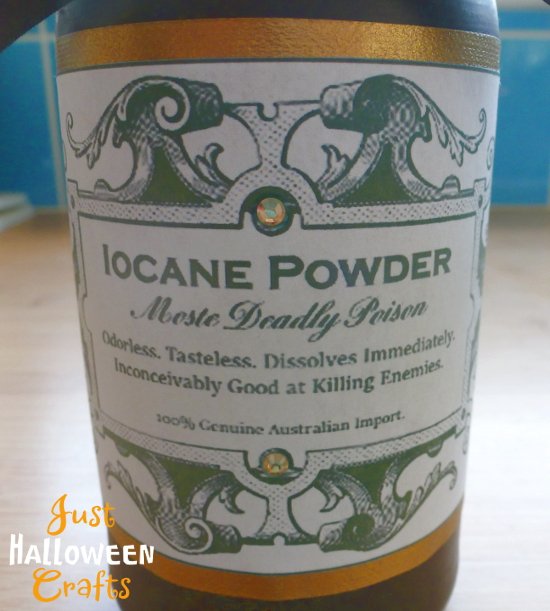 Battle of Wits Iocane Powder Odorless Tasteless Dissolves Immediately