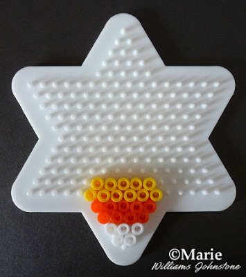 candy corn motif design 