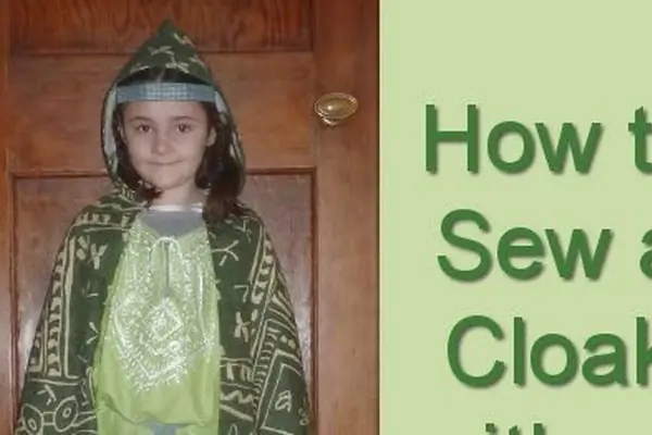 How to Sew a Cloak without a Pattern