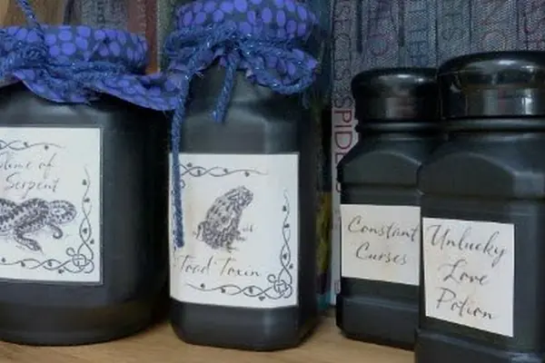 Free Halloween Potion Bottle Labels to Print