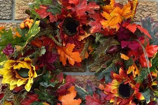 Felt Applique Wreath Kits for Fall and Thanksgiving
