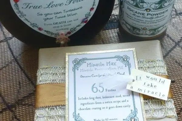 The Princess Bride Halloween Potion Bottle Labels