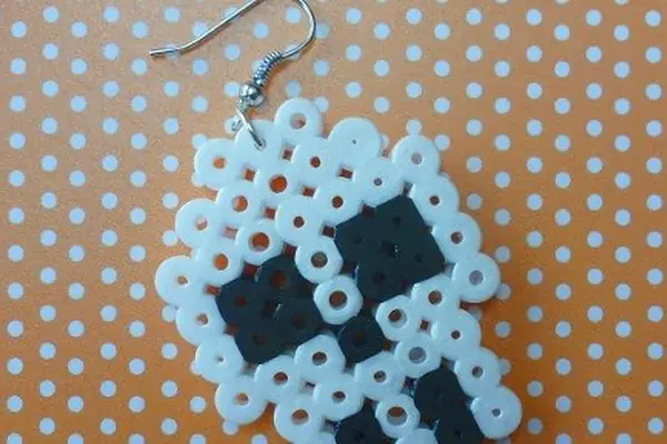 How to Make Skull Earrings With Perler Beads
