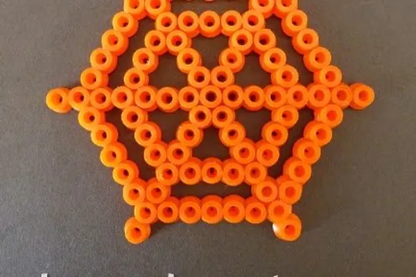 How to Make a Perler Bead Spider Web Pattern
