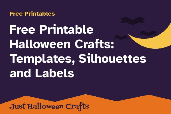 Free Printable Halloween Crafts: Templates, Silhouettes and Labels