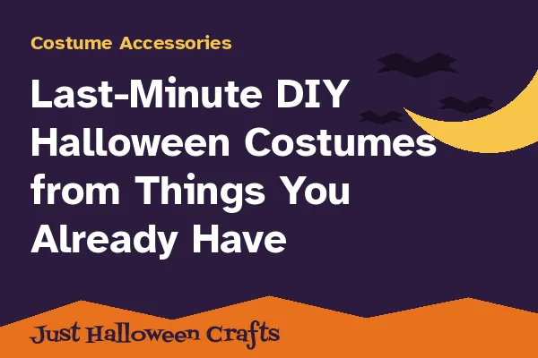 Last-Minute DIY Halloween Costumes from Things You Already Have